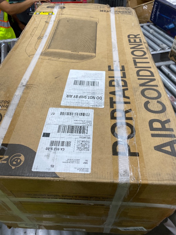 Photo 1 of ZAFRO Smart Inverter Portable Air Conditioners, 16000 BTU (12000 BTU SACC) Dual Hose Portable AC Unit with Energy Saving/Ultra Quiet(42dB)/Drainage-free Cooling/APP/Remote for Multi-Scenario Use