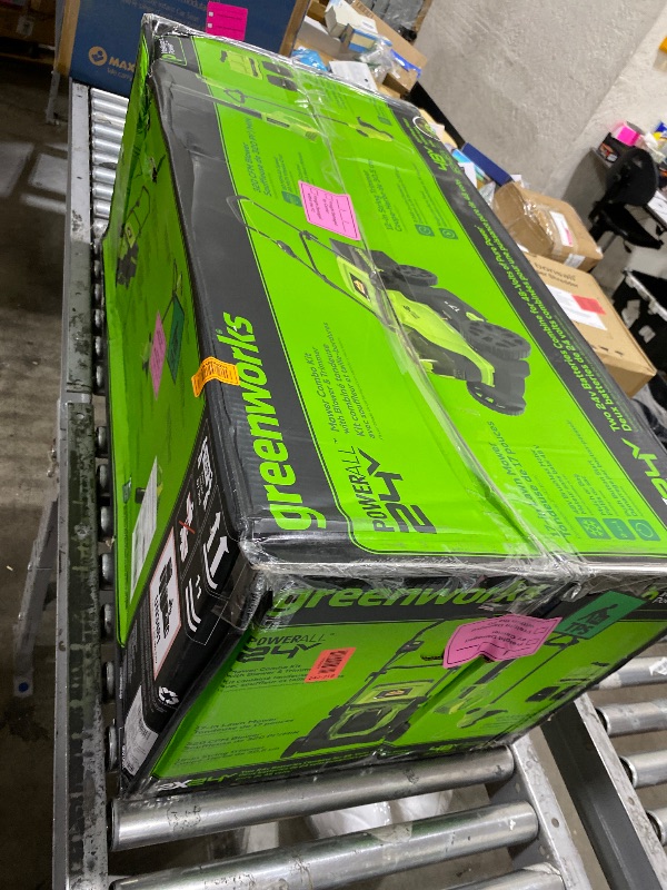 Photo 1 of Greenworks 48V (24V x 2) 17" Brushless Mower+12" String Trimmer +320CFM Blower,(2) 4.0Ah Batteries and 2A Dual Port Charger