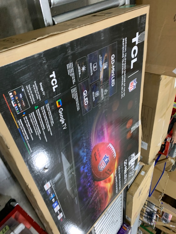 Photo 1 of TCL 55 Inch Class QM7K Series | Mini LED QLED 4K HDR | 55QM7K, 2025 Model | 120HZ-144HZ Anti Reflective Screen Smart Google TV Dolby Atmos Onkyo Audio | Voice Remote Alexa Gaming Streaming Television
