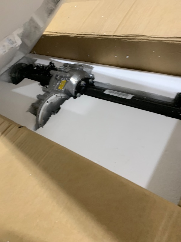 Photo 1 of Electric Rear Axle Assembly, 12.44:1 Compatible with EZGO Golf Cart 1996-2022 TXT 48V ELiTE, 1994-1999 Medalist, 1998-2001 Workhorse 800, 2010-2022 TXT Valor, 73500G01, 73500-G01 w/o Brake Drum