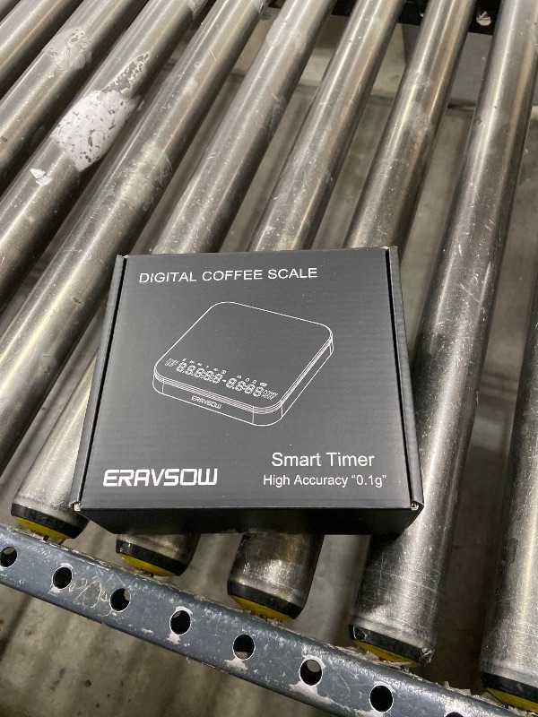 Photo 1 of Coffee Scale with Auto Timing, Mini Rechargeable Espresso Scale with Timer, 2kg/0.1g High Precision Scale for Espresso and Pour-Over Coffee with Brewing Assist Modes