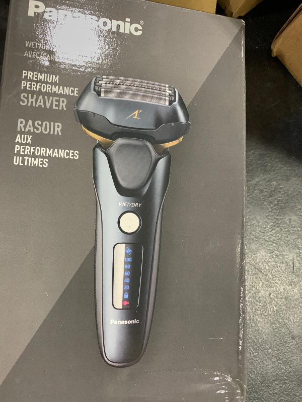 Photo 1 of Panasonic Arc5 Electric Razor for Men with Pop-Up Trimmer, Wet/Dry 5-Blade Shaver, Mens Electric Razors for Shaving Face with Intelligent Shave Sensor and 16D Pivoting Head, ES-LV67-K (Black)