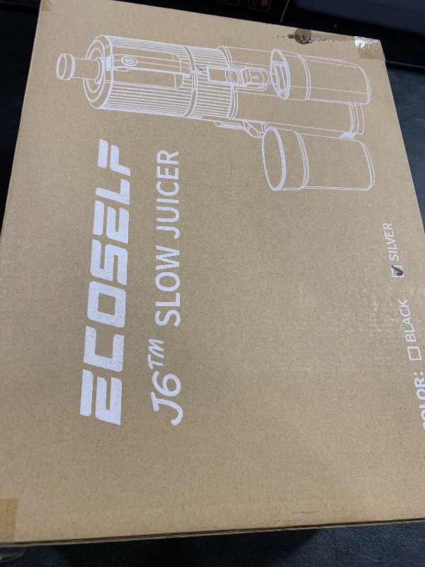 View 2 of ECOSELF 3-in-1 Juicer with 3 Filters (For Juice/Sorbet/Nut Milk), With 6.0" Extra-Large Mouth Feed Chute for Whole Vegetables & Fruits, Juicer Machines With Large Capacity & Easy Clean (With Pusher)