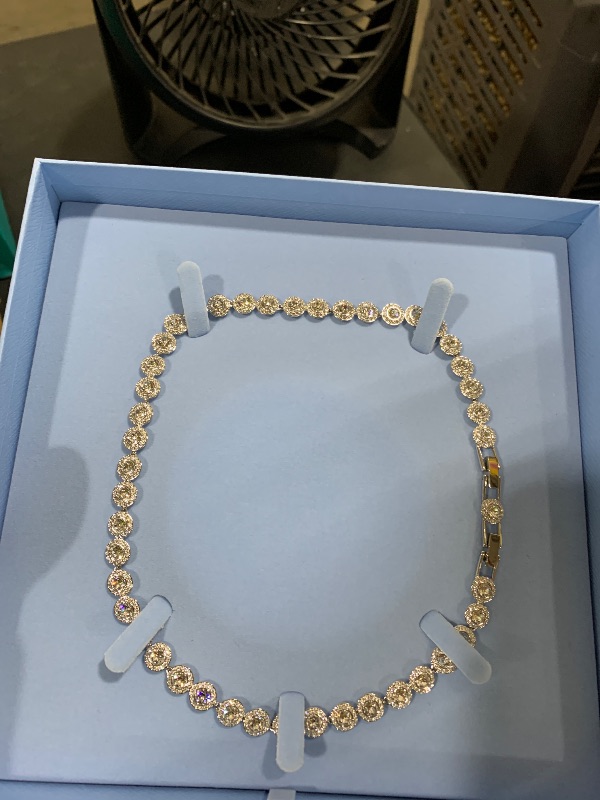 Photo 1 of Swarovski Una Angelic Necklace with Clear Crystals on a Rhodium Plated Setting