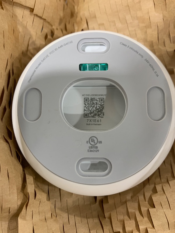 Photo 1 of Google Nest Thermostat - Smart Thermostat for Home - Programmable Wifi Thermostat - Snow