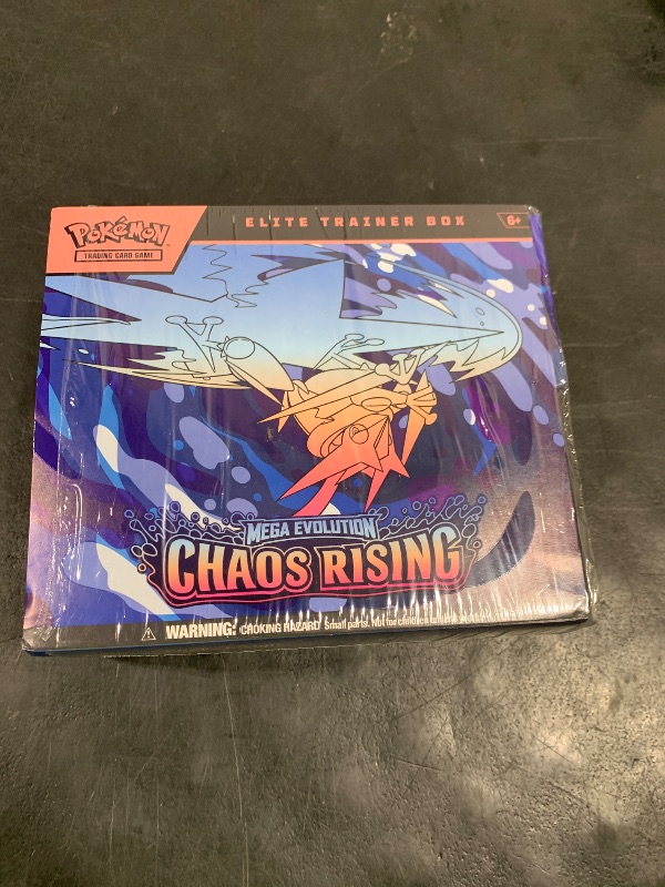 Photo 1 of Pokémon TCG: Mega Evolution—Chaos Rising Elite Trainer Box