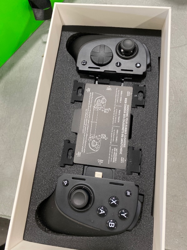 Photo 1 of Razer Kishi Ultra Gaming Controller for Android, iPhone 15 & 16 Series, iPad Mini A17 Pro & 6 (USB C): Pro Controls - Ergonomic Grip - Stream PC, Xbox, PS5 Games on Mobile, Phone, Tablet - Chroma RGB