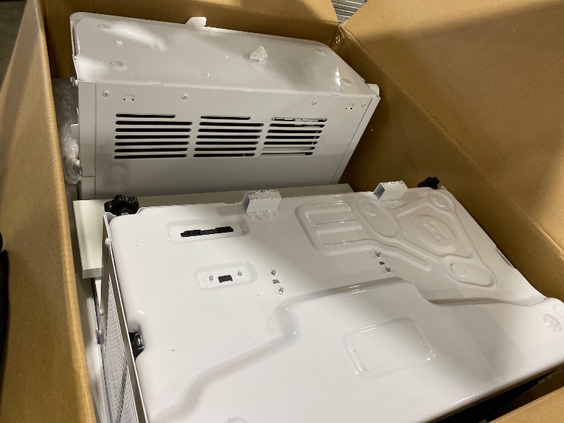 Photo 1 of GE Profile ClearView Inverter Window Air Conditioner Unit, 12,200 BTU, Energy Efficient Cooling up to 550 sq ft., Ultra Quiet, SMART Home Capable, Includes Remote, White