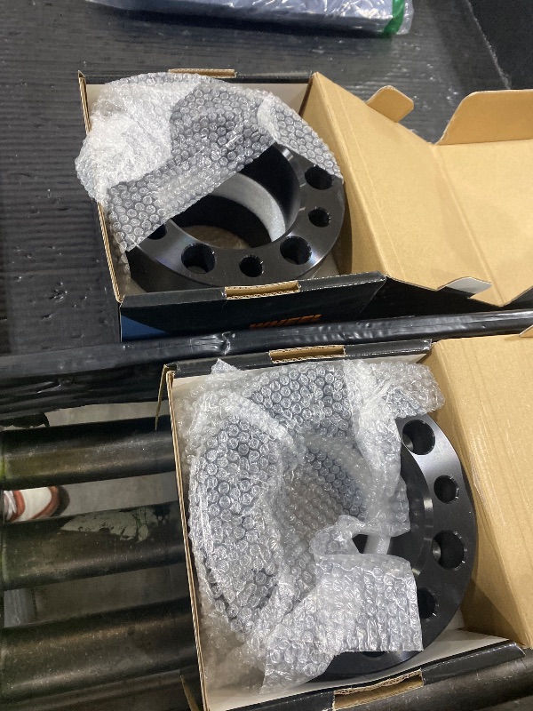 View 4 of KSP 6x5.5 Wheel Spacers for Chevy Silverado GMC Sierra, 2inch 6x139.7mm Lug Centric Spacer for Ram 1500 Escalade Yukon XL, 50mm Wheel Adapter 108mm Hub Bore with M14x1.5 Studs Black 4PCS