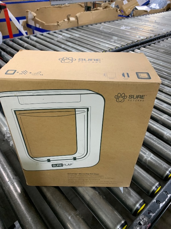 Photo 1 of SureFlap-Sure Petcare Microchip Pet Door (White)
