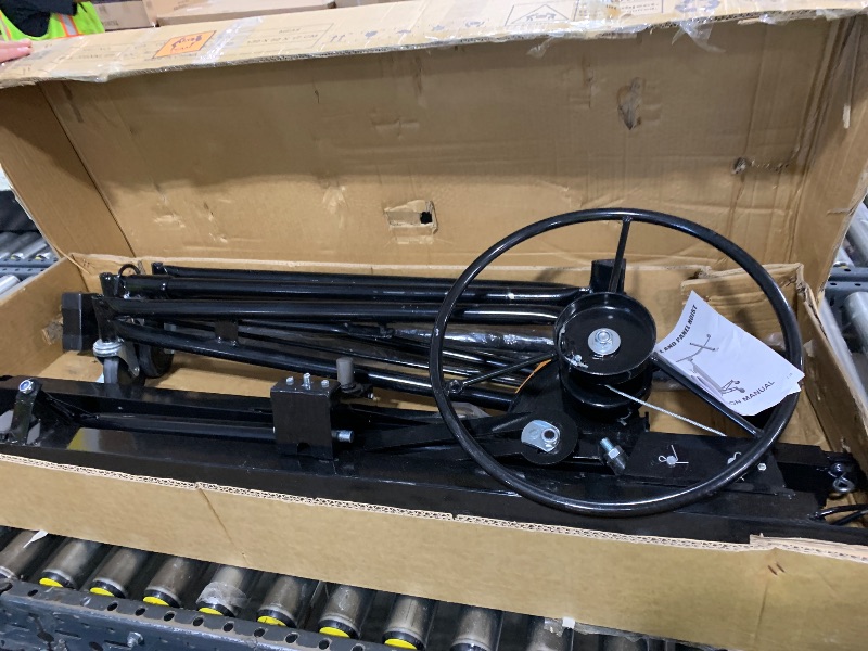 Photo 1 of Drywall Lift Panel 13' Lift Drywall Panel Hoist Jack Lifter,Black