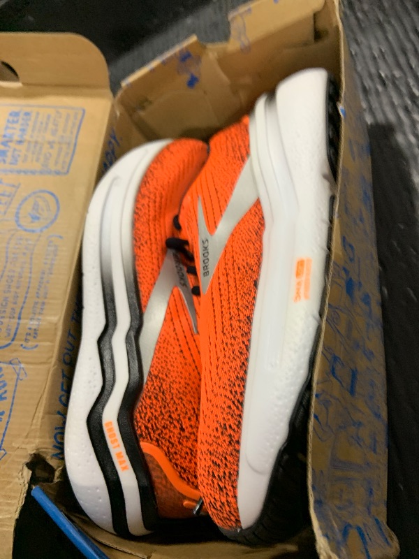 Photo 1 of Brooks Men’s Ghost Max 2 Neutral Running & Walking Shoe - Orange/Orange/Black - 8 Medium