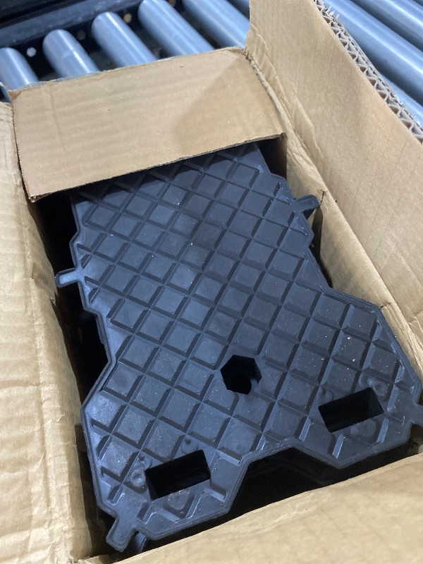 Photo 1 of RVSHARK 4 Packs RV Stabilizer Jack Pads, 15000 lbs Heavy Duty Leveling Blocks for 8.75"-9.5" Length RV Stabilizer Scissor Jack, Solid Non-Slip Rubber Durable Protection Foot for Uneven Ground