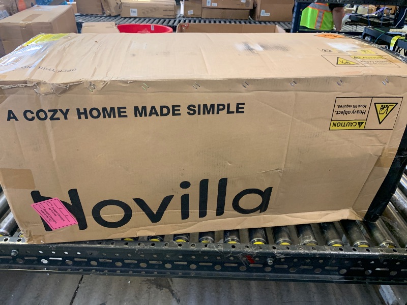 Photo 1 of Novilla Bliss Green Tea King Size Mattress, 14 Inch Gel Memory Foam Mattress King in a Box for Cooling Comfort with Nylon Cover, Pressure Relief & Spine Alignment with CertiPUR-US Certified Foams