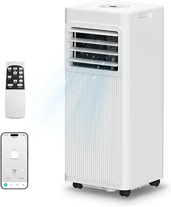 Photo 1 of Portable Air Conditioners 16,000 BTU 5-in-1 Air Conditioner Portable Up to 850 Sq.Ft., Portable AC Unit with Cool, Fan, Dehumidifier, 24H Timer, Sleep Smart WiFi Remonte Installation Kit Included
Visit the NYpeak Store