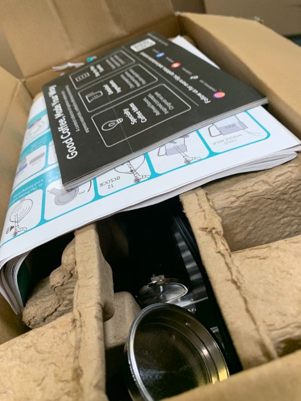 Photo 1 of CASABREWS PFAS-Free Espresso Machine with Milk Frother Steam Wand