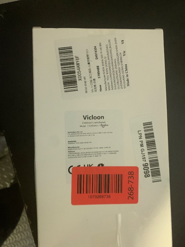 Photo 1 of Vicloon 12 Pack Child Safety ID Wristbands for Kids – Reusable Waterproof Identification Contact Bracelet with Non-Fading Pen, Adjustable Anti-Lost Wristband for Toddlers, Boys, Girls