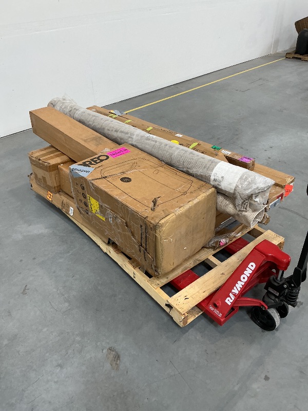 Photo 1 of Nellis Pallet of XL Items: As-Is | See Notes for Details