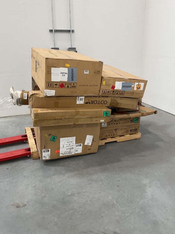 Photo 1 of Nellis Pallet of XL Items: As-Is | See Notes for Details