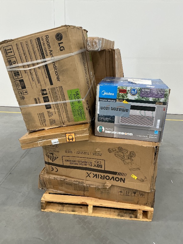 Photo 1 of Nellis Pallet of XL Items: As-Is | See Notes for Details