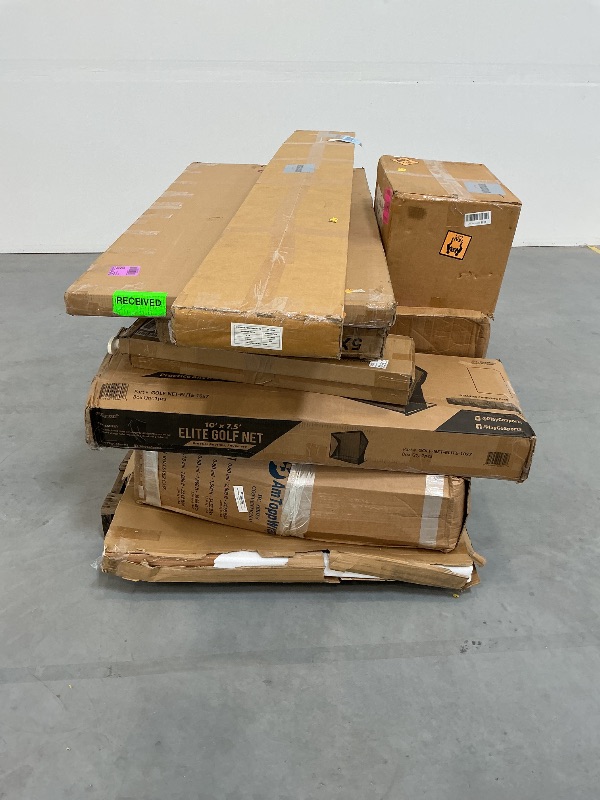 Photo 1 of Nellis Pallet of XL Items: As-Is | See Notes for Details