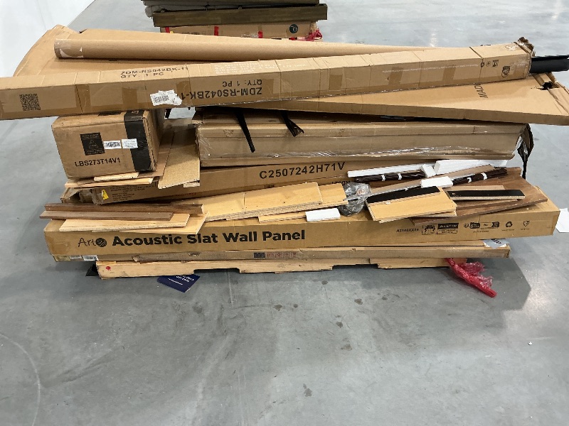 Photo 1 of Nellis Pallet of XL Items: As-Is | See Notes for Details