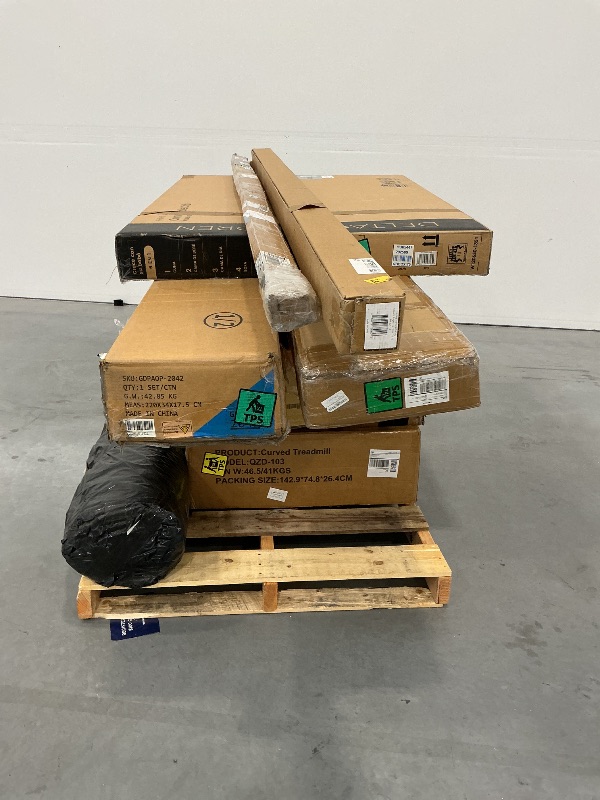 Photo 1 of Nellis Pallet of XL Items: As-Is | See Notes for Details