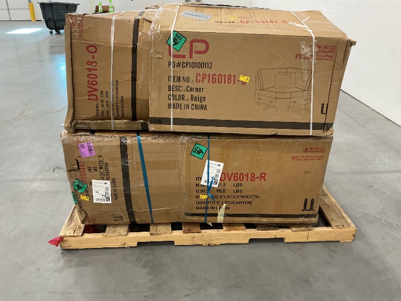 View 2 of Nellis Pallet of XL Items: As-Is | See Notes for Details