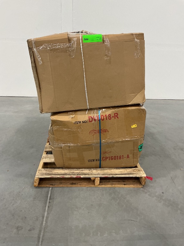 Photo 1 of Nellis Pallet of XL Items: As-Is | See Notes for Details