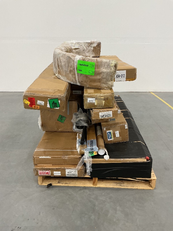 Photo 1 of Nellis Pallet of XL Items: As-Is | See Notes for Details