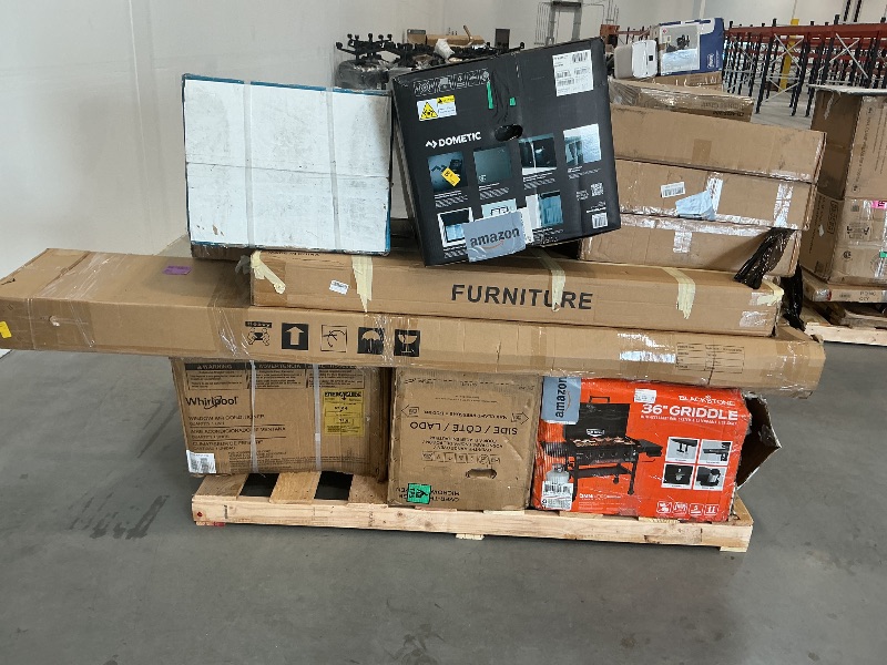 Photo 1 of Nellis XL Pallet: Refrigerators, Air Conditioners, Portable (+8 more)