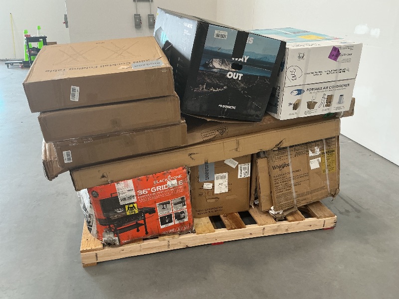 Photo 1 of Nellis XL Pallet: Refrigerators, Air Conditioners, Portable (+8 more)