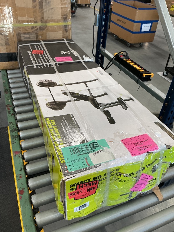 Photo 1 of Marcy MD-2082W Diamond Elite MD Standard Bench with 100 lb. Weight Set, Incline