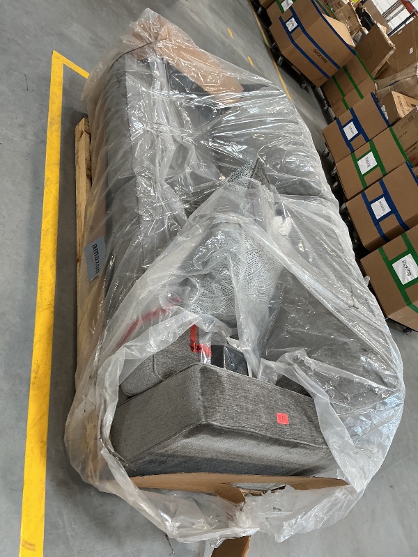 Photo 1 of Signature Design by Ashley Altari Queen Sleeper Sofa Couch, Alloy Gray