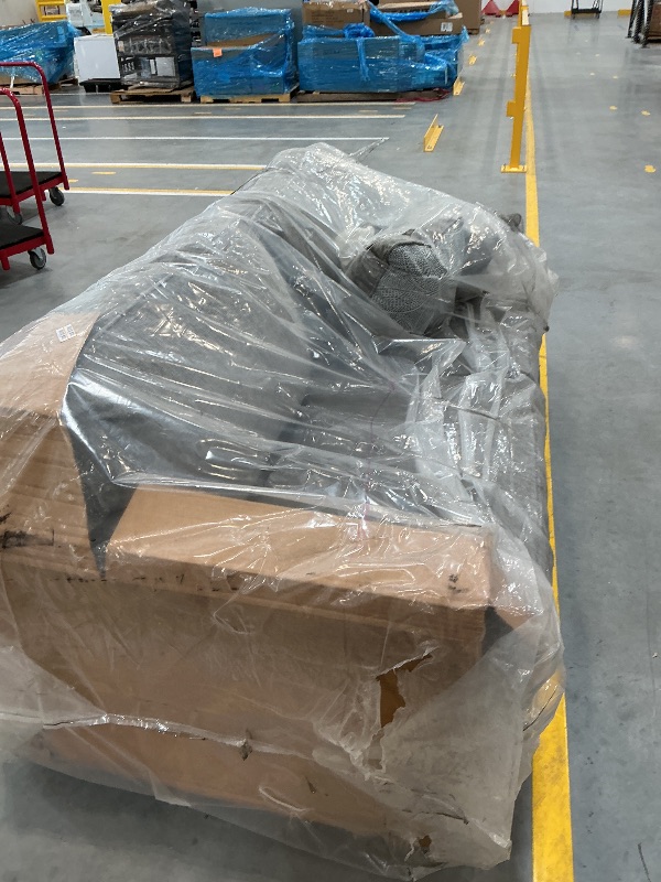 Photo 1 of Signature Design by Ashley Altari Queen Sleeper Sofa Couch, Alloy Gray