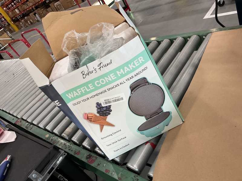 Photo 1 of Baker's Friend Waffle Cone Maker - Aqua