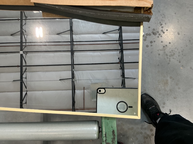 Photo 1 of XRAMFY 24x68 Gold Arch Full Length Mirror