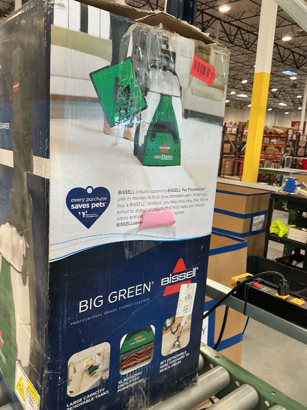 Photo 1 of BISSELL Big Green Professional Carpet Cleaner, XL DirtLifter PowerBrush