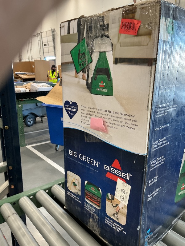 Photo 1 of BISSELL Big Green Professional Carpet Cleaner, XL DirtLifter PowerBrush