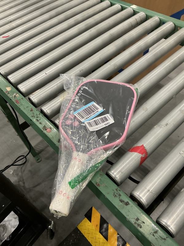 Photo 1 of Holbrook Power Pro Elite Pink Pickleball Paddle: USAPA Approved, Carbon Fiber Surface, Power, Control, Spin, Edgecraft Foam Polypropylene Honeycomb Core - 14mm