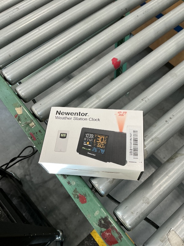 Photo 1 of Newentor Projection Alarm Clock Weather Station