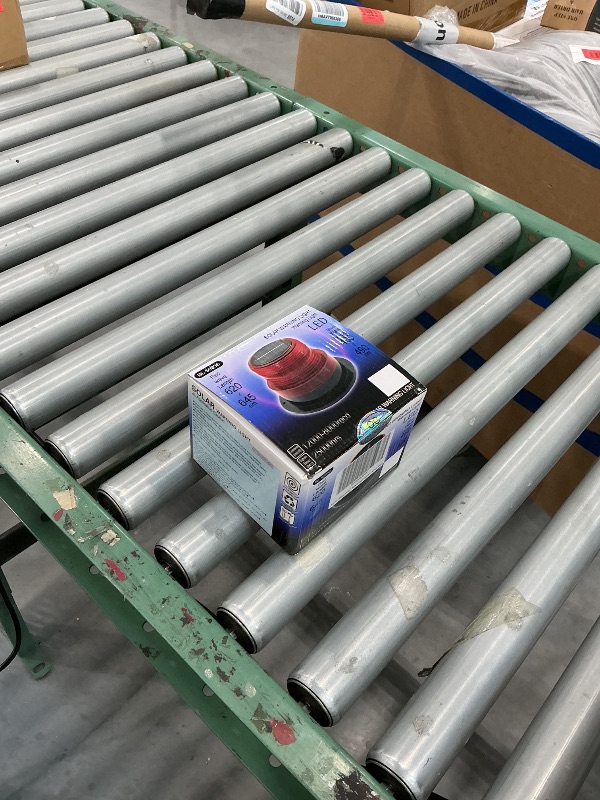 Photo 1 of Cloud Fire Solar LED Strobe Beacon Blue