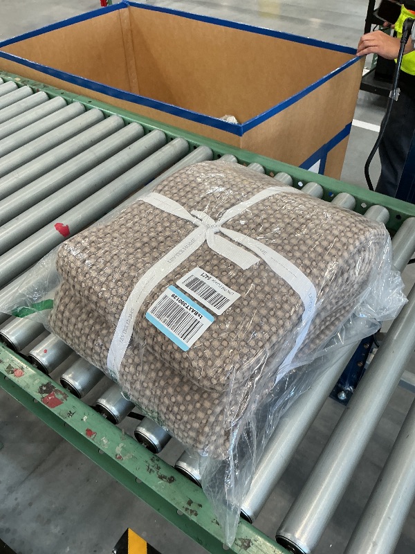 Photo 1 of Levtex Home Mills Waffle Full/Queen Quilt Set
