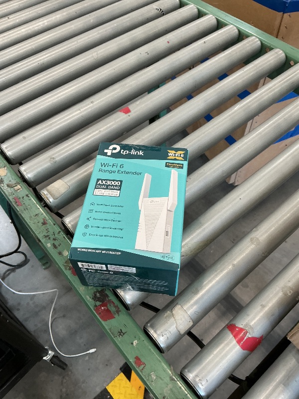 Photo 1 of TP-Link AX3000 WiFi 6 Range Extender | PCMag Editor's Choice | Dual-Band Wireless Repeater w/Ethernet Port | Up to 2400 Sq. Ft., 64 Devices | Internet Signal Booster | APP Setup | EasyMesh (RE715X)