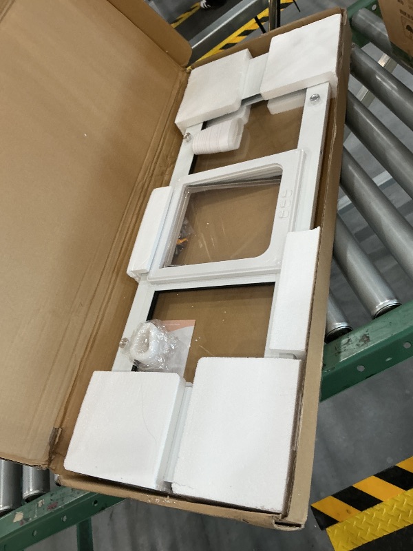 Photo 1 of HOMEPEDIA Compact Cat Door for Window, H: 13", Fit 36"-40" Window