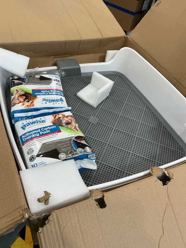 Photo 1 of ALL FOR PAWS Extra Large Dog Litter Box, 25" x 25"