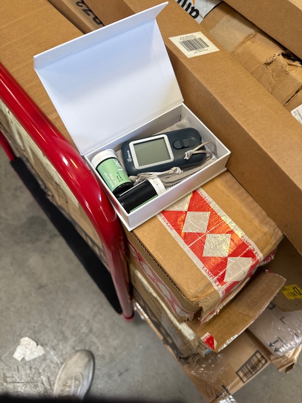 Photo 1 of Eaglenos Lactate Meter for Athletes – 0.8µL Sample, 10s Result, Bluetooth Sync, 800-Test Memory, for Sports Performance Tracking(50 Test Strips Included, Batteries not Included)