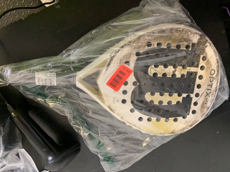 Photo 1 of Wilson Optix V2 Lite Padel Racket - White