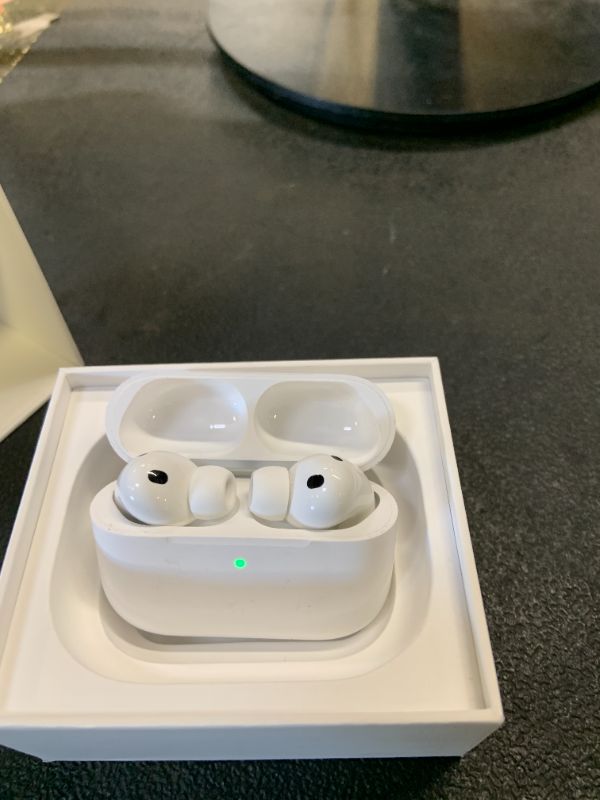 Photo 1 of Apple AirPods Pro 3 Wireless Earbuds, Active Noise Cancellation, Live Translation, Heart Rate Sensing, Hearing Aid Feature, Bluetooth Headphones, Spatial Audio, High-Fidelity Sound, USB-C Charging