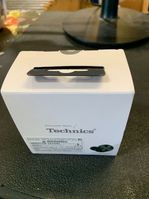 Photo 1 of Technics Premium Hi-Fi True Wireless Bluetooth Earbuds with Advanced Noise Cancelling, 3 Device Multipoint Connectivity, Hi-Res Audio + Enhanced Calling Wireless Earbuds - EAH-AZ80-K (Black)